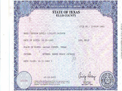 birth certificate traded on stock market